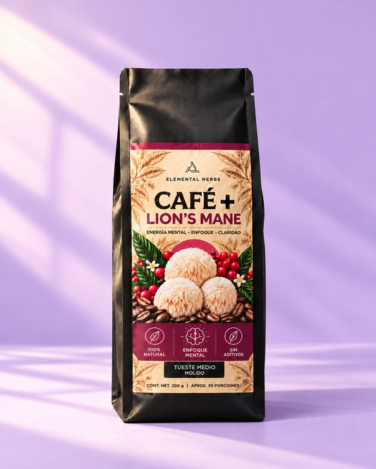 Café + Lion’s Mane